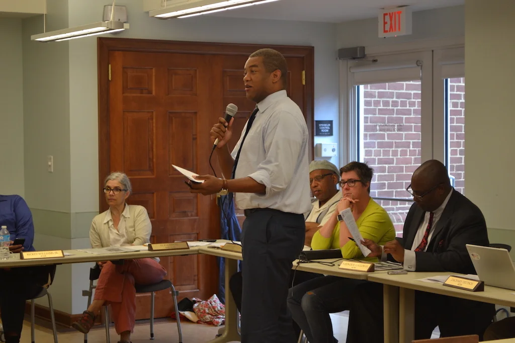 Ward 4 Liaison, Khalil Thompson.