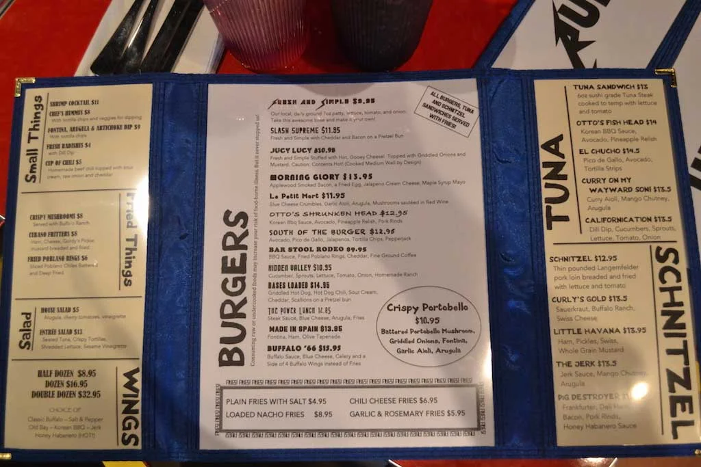Burger joints focus on selling burgers, and Slash Run is a burger joint.