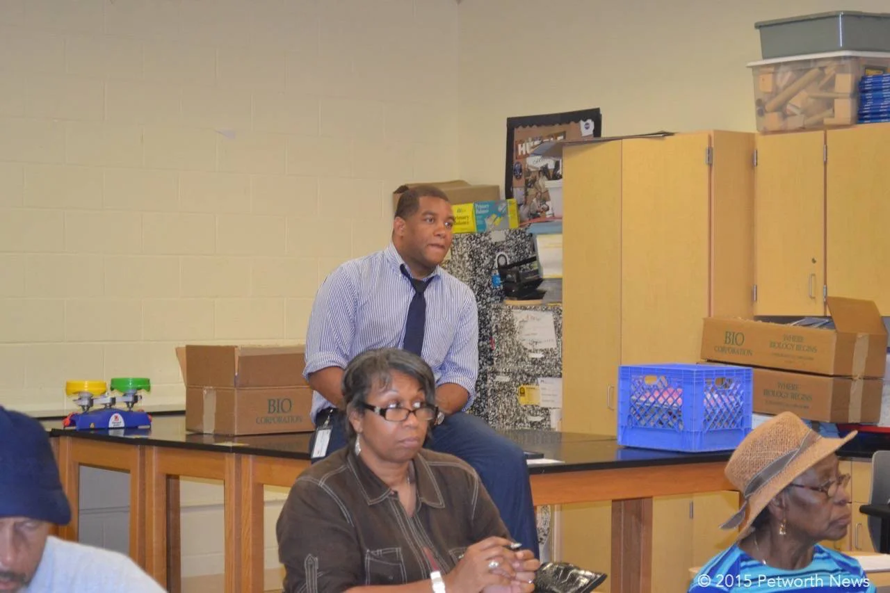 Khalil Thompson, one of the Mayors Ward 4 liaisons