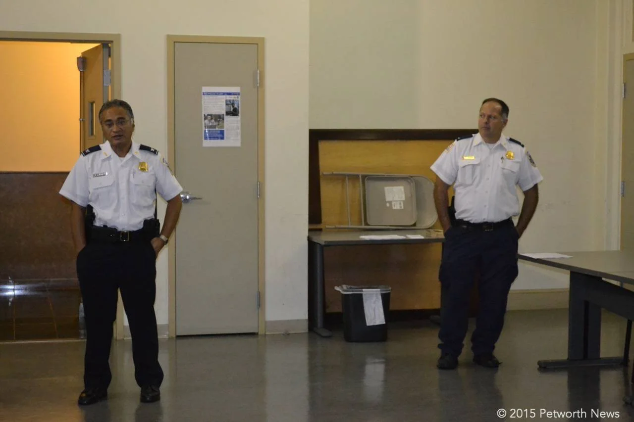 4D Commander Wilfredo Manlapaz and Lieutenant Raul Figueras 