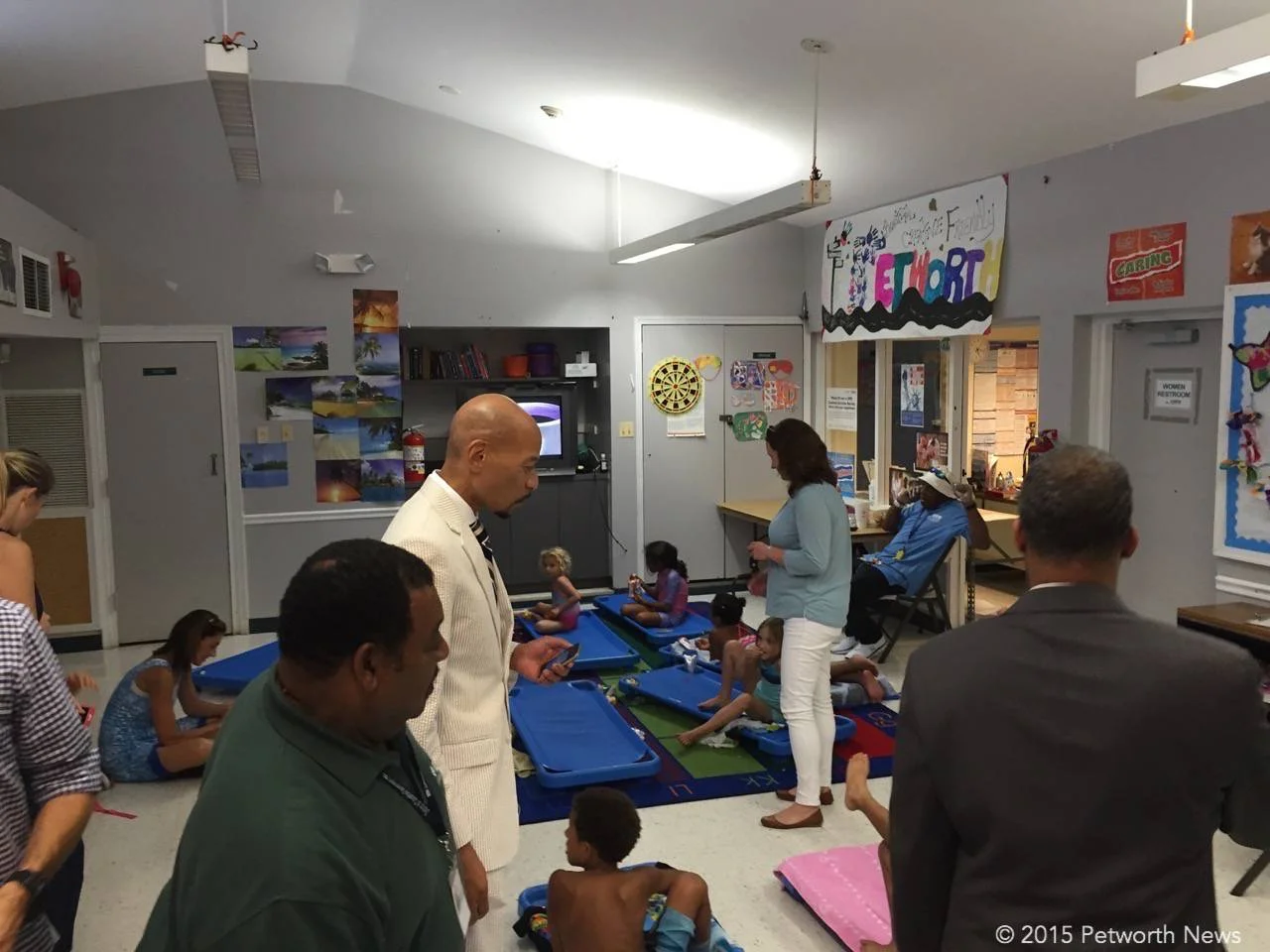 Inside the Petworth Recreation Center