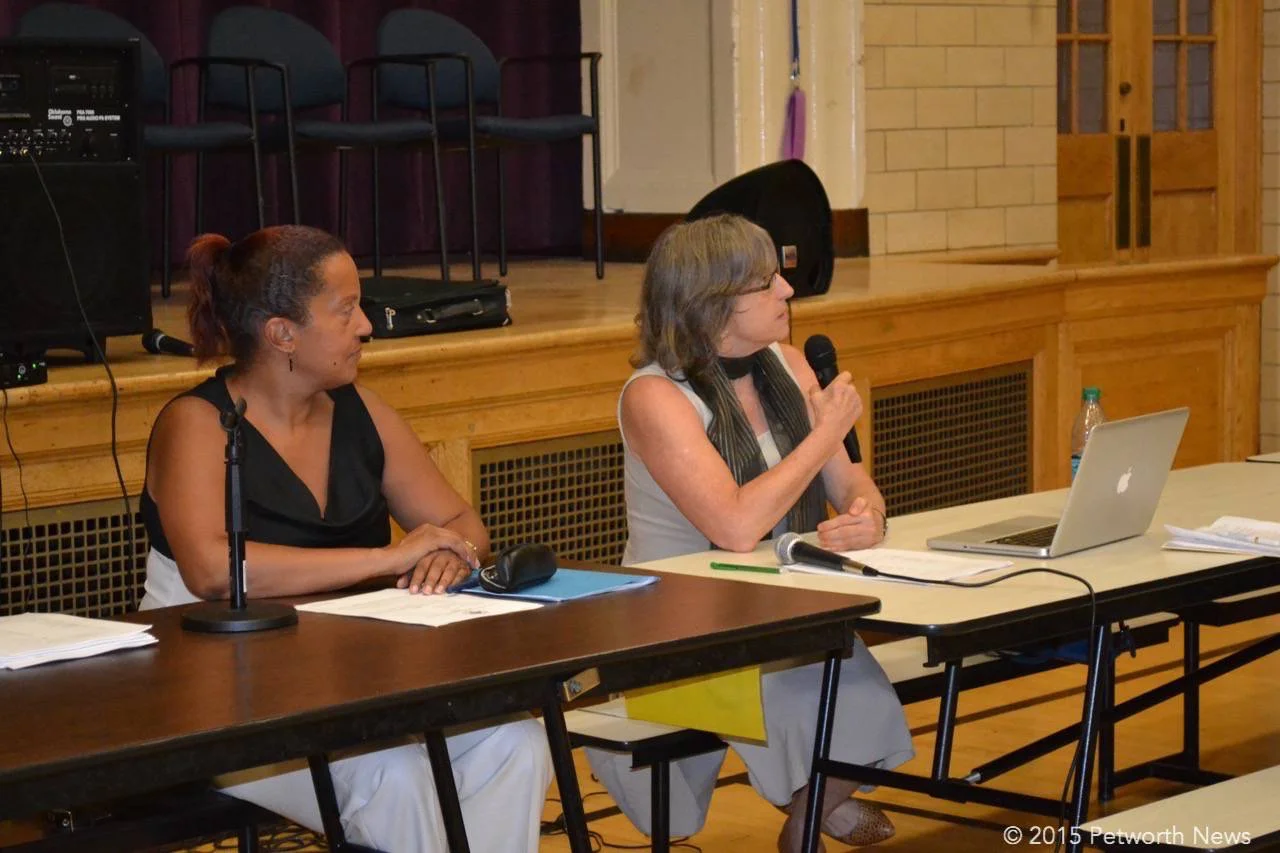 ANC 4D Chair Lisa Colbert and Commissioner Nancy Roth