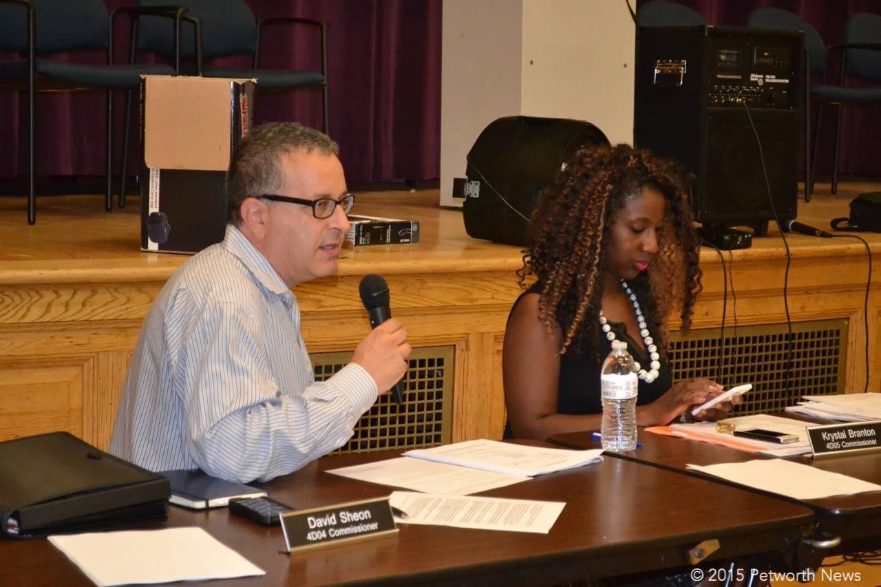 Commissioners David Sheon and Krystal Branton