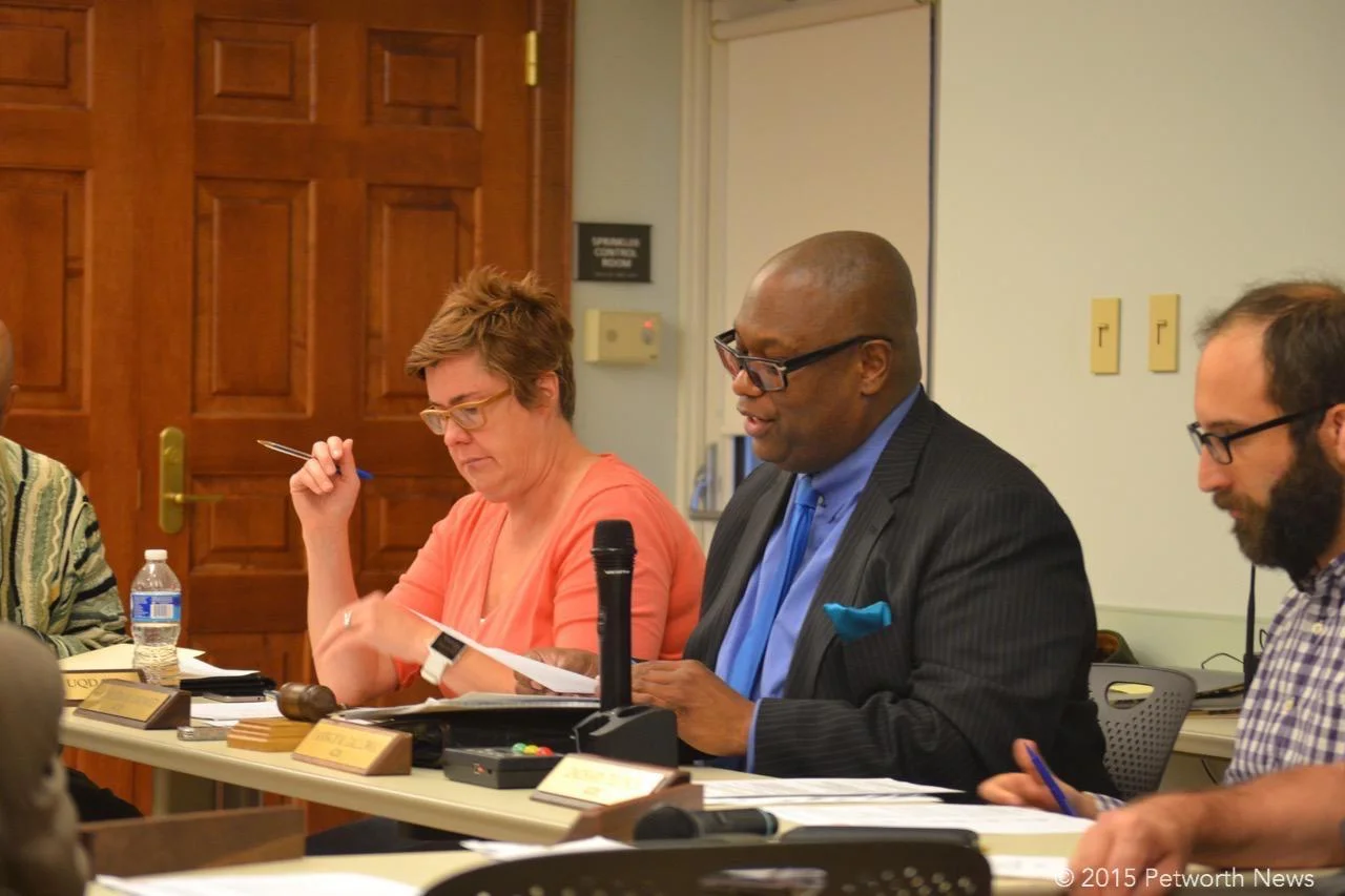 Treasurer Kathleen Crowley, Chair Vann-Di Galloway and Vice Chair Zach Teutsch