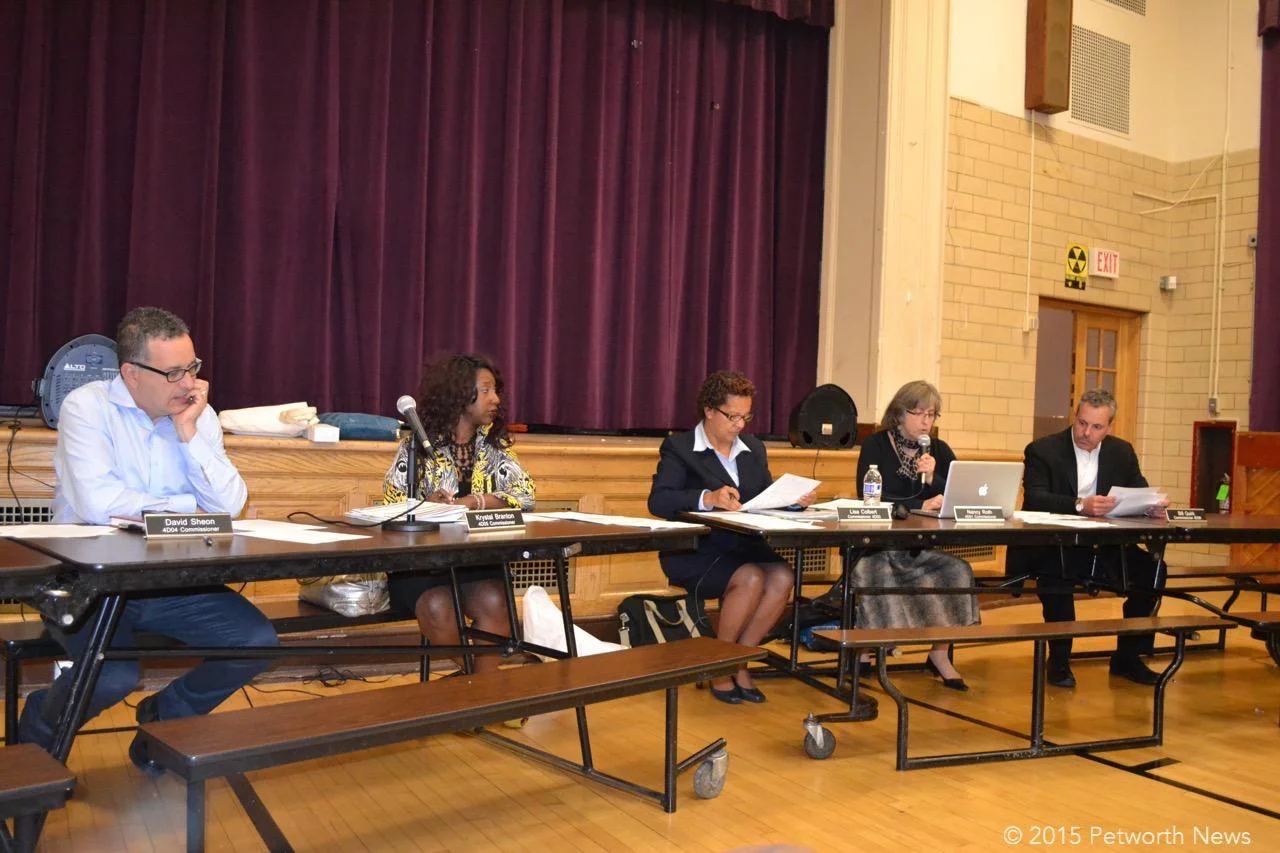 Commissioners Sheon, Branton, Colbert, Roth and Quirk