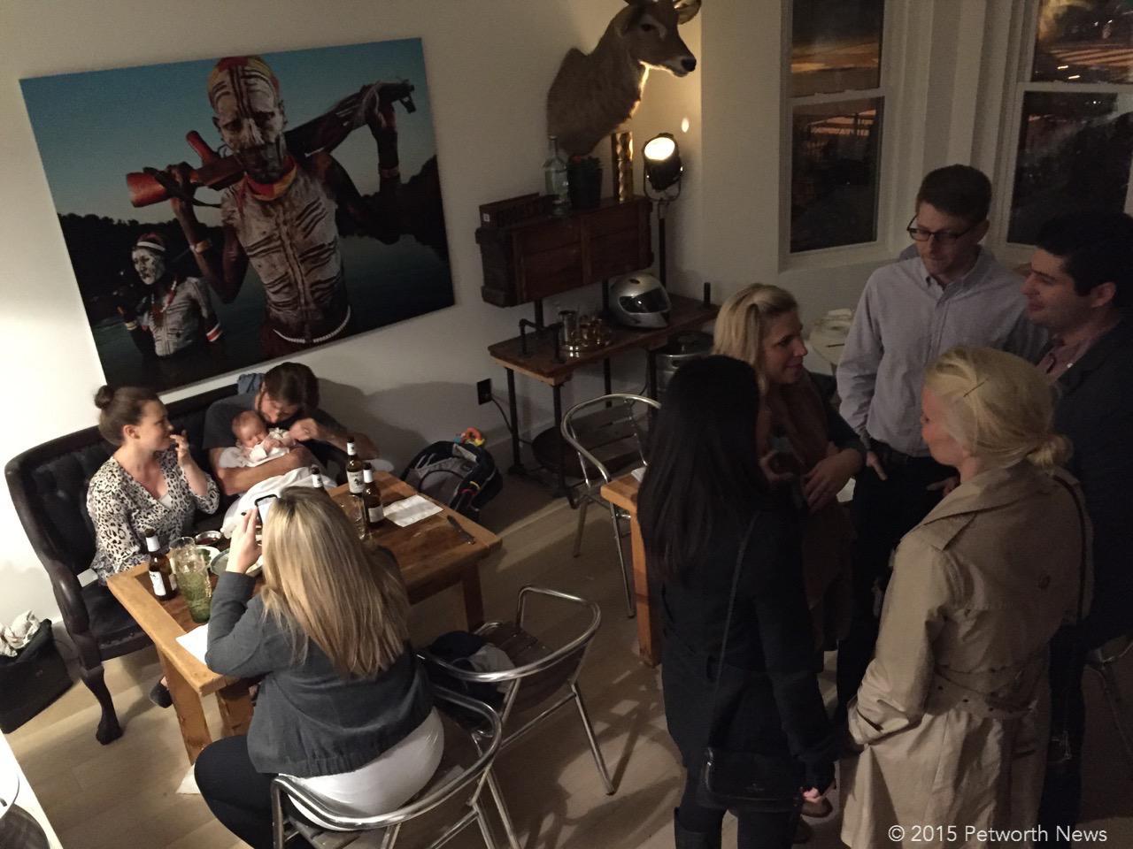 What it looks like when a Food Network chef takes over a house and makes it a pop-up restaurant.