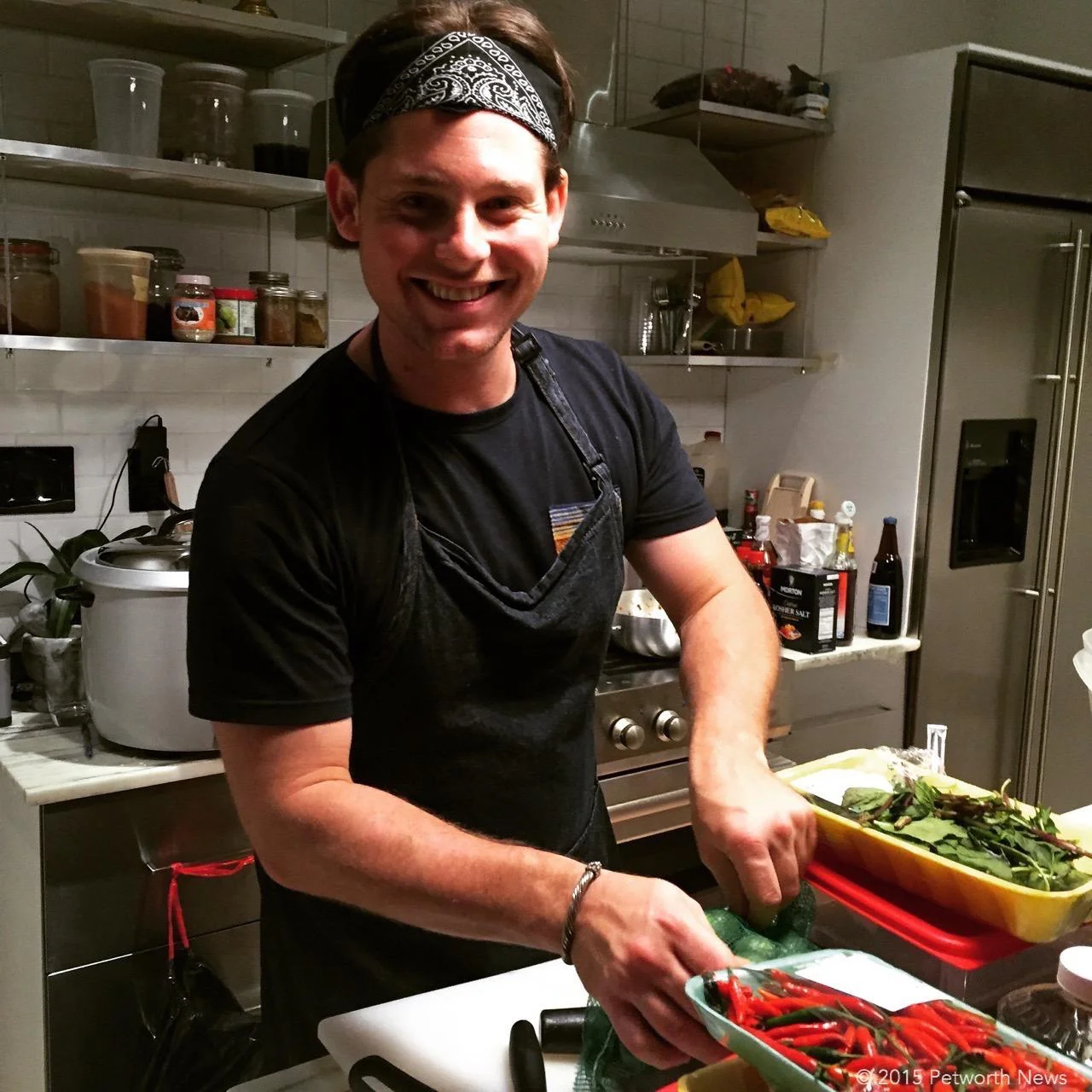 Getting a taste of Alfie's Thai cuisine - a pop-up dinner with Alex McCoy