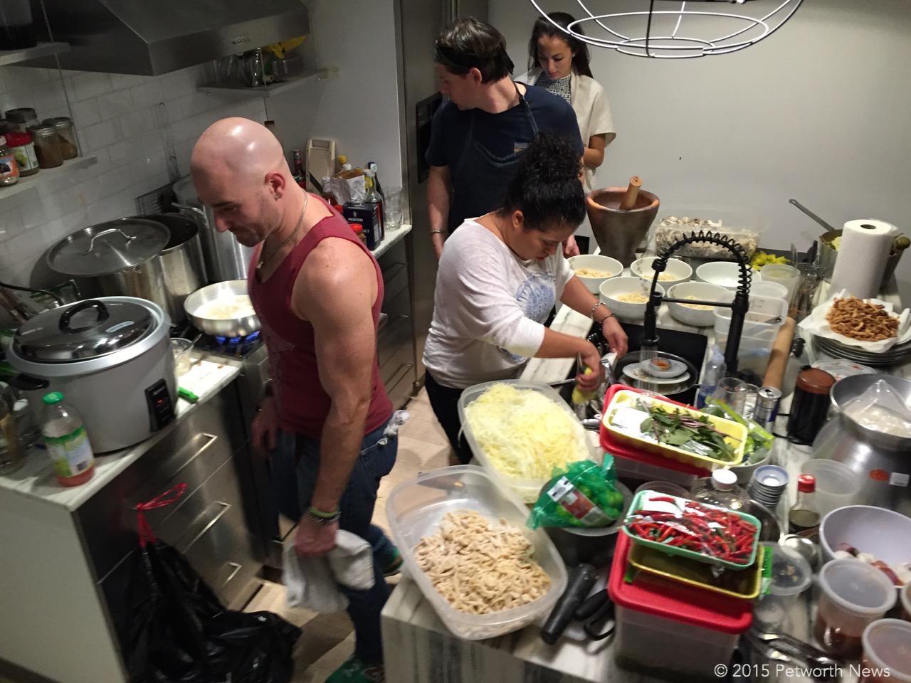 The ordered chaos that ends up in delicious Thai dishes
