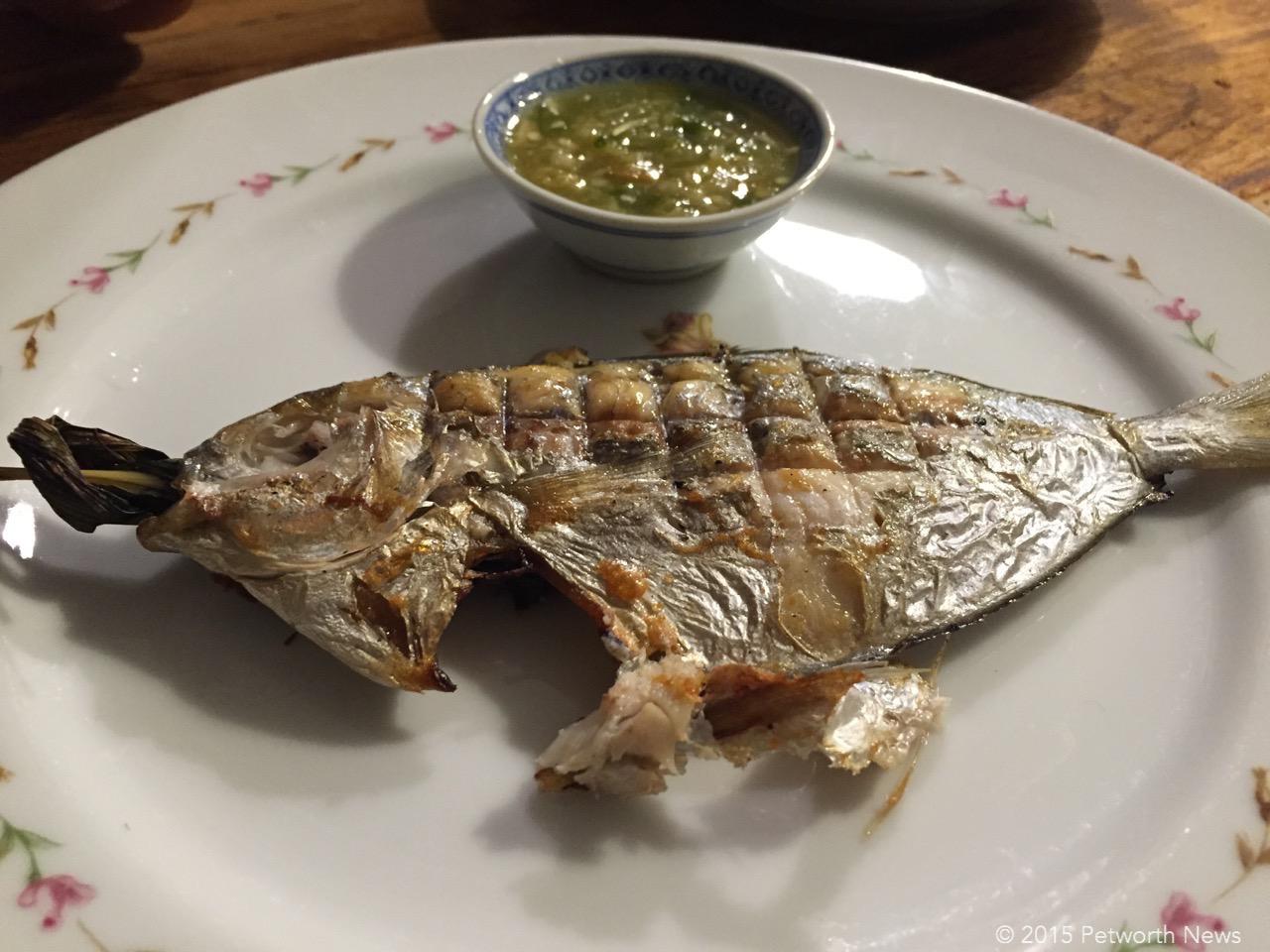 Plaa Tuu Pao, anchovy and fish sauce