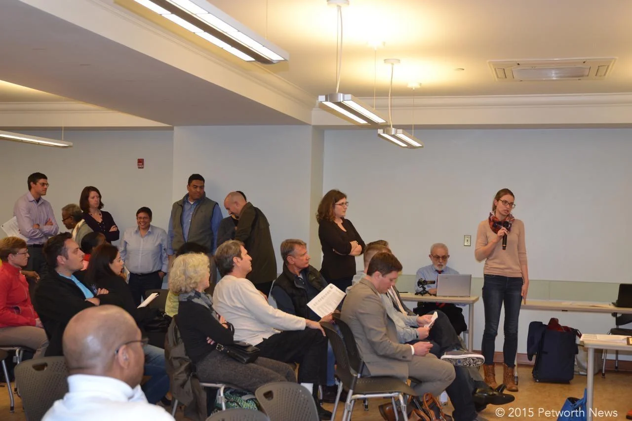 Residents discuss their concerns about 307 Taylor Street