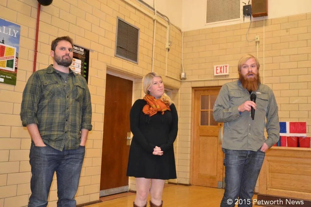 Brad Walker, Rachel Fitz and Sam Fitz