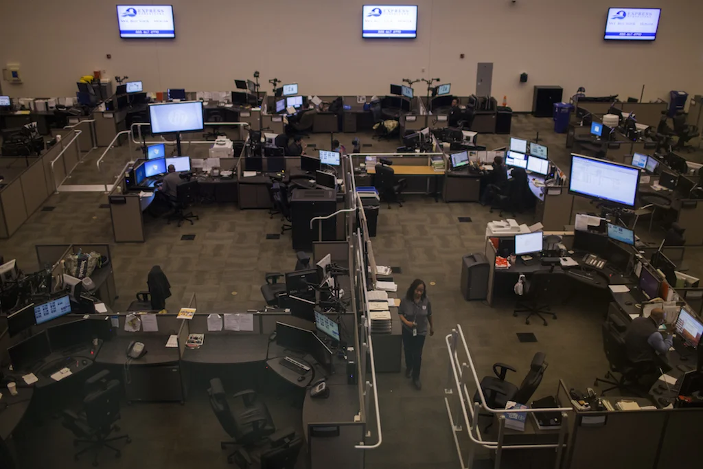 OUC 911/311 call center (photo: Washington Post)