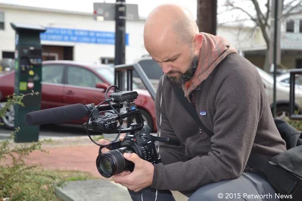 Justin Dent, Petworth resident and videographer