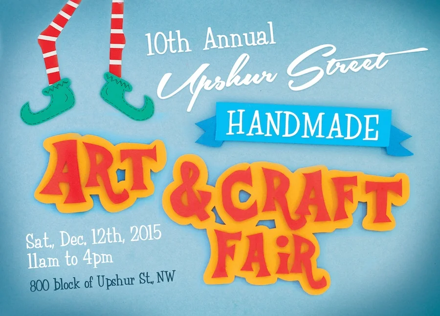 Don't miss the Upshur Street Art & Craft Fair on Saturday