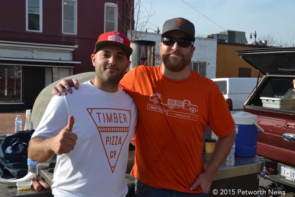 Timber Pizza owners, Andrew Dana and Chris Brady