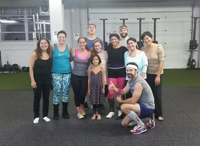Last month's class -- looking good, people!