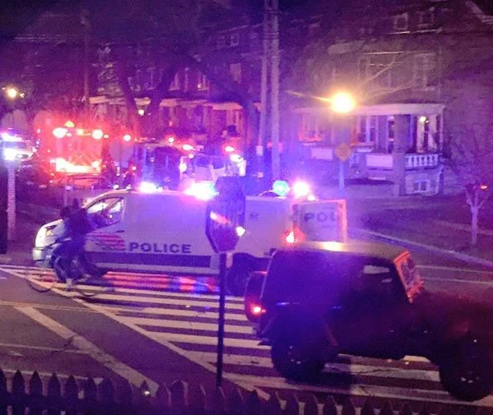 Photo provided by eyewitness on Decatur St NW