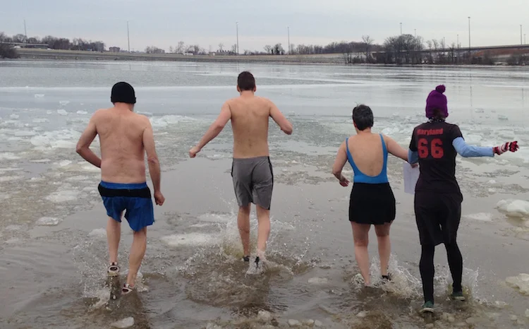 Green Neighbors - Paris climate talks and a jump in a frozen river