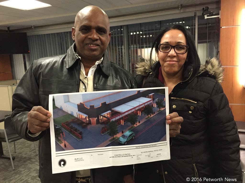 Amadouh Bah and Wafa Harrag, owners of the upcoming Castello Restaurant and Lounge. 