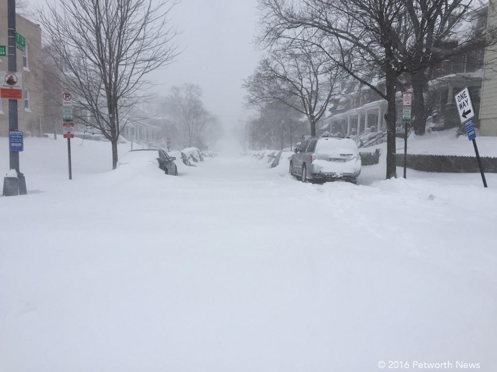  7th Street in the Blizzard 