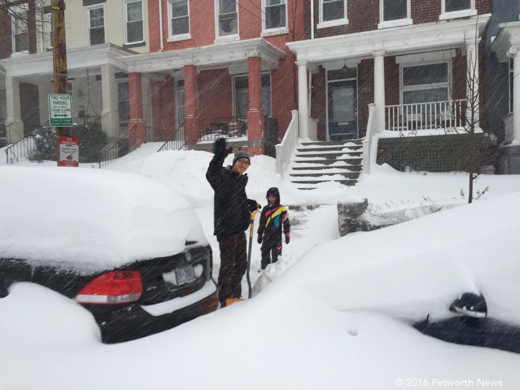  Getting to the shoveling. 