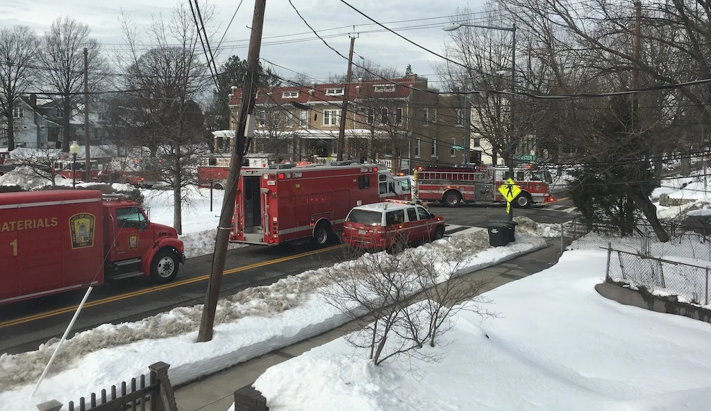 Lots of sirens & EMS at 500 Webster Street NW