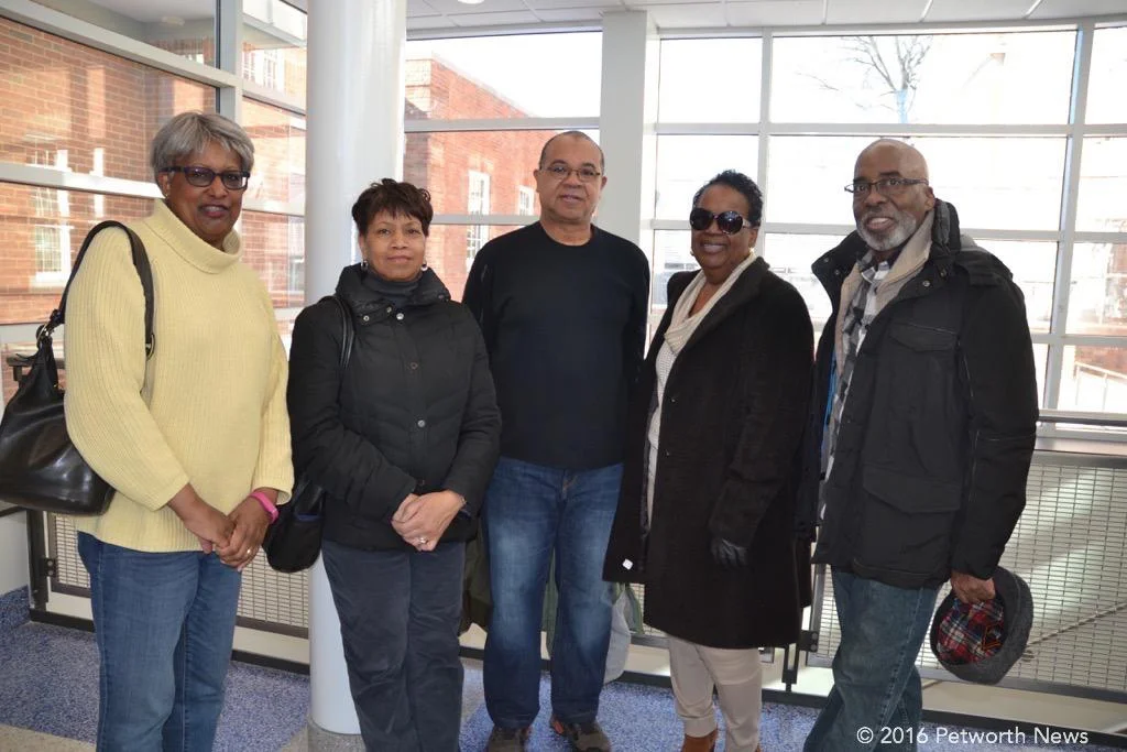Class of '71: Nancy Lucas, Tracey Patterson, Clif Grandy, Phyllis Thomas and Roger Green