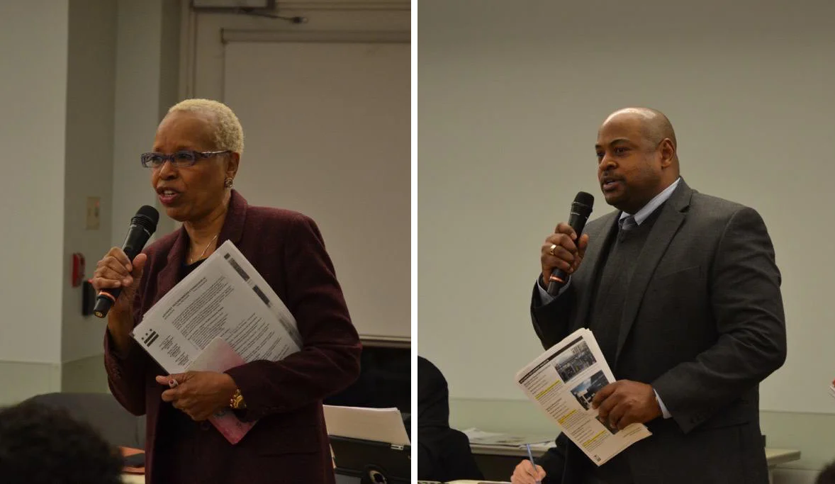 Anne Chisolm and Cedric Watson from WMATA