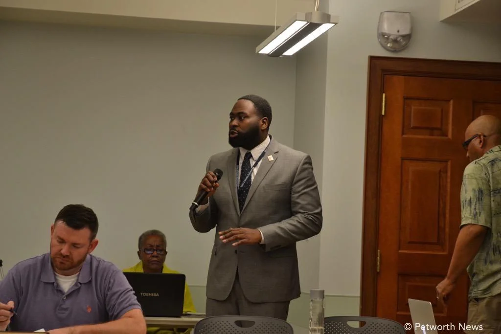 Michael Lewis from the office of the Mayor
