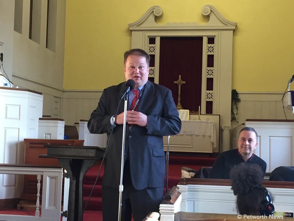 Christopher Dyer, from the Mayor's Office