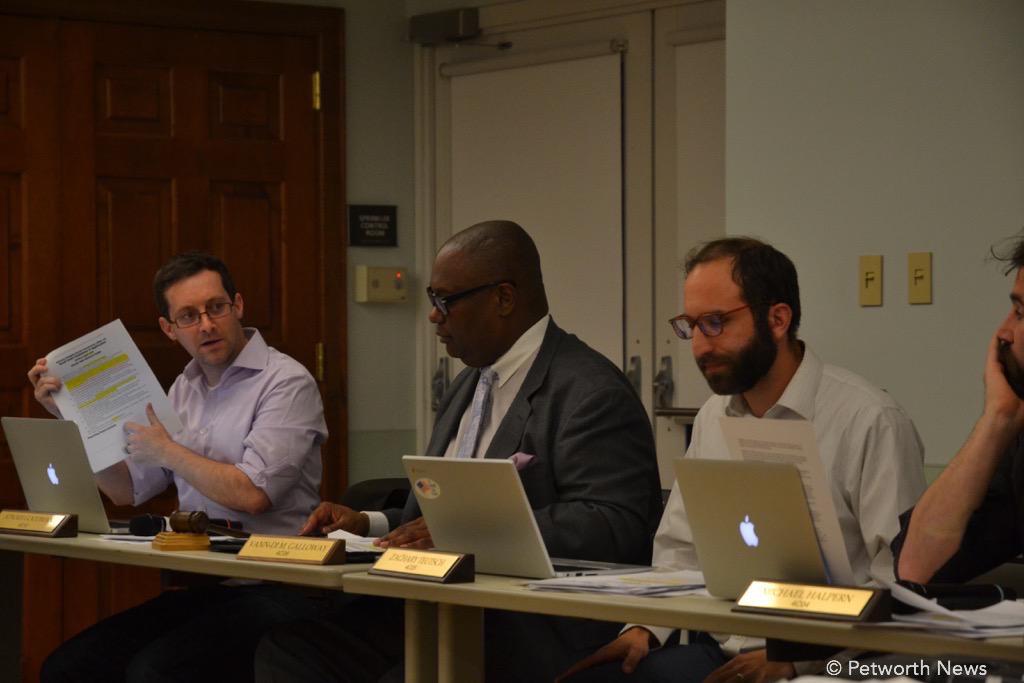 Commissioner Jonah Goodman (SMD 4C10) discusses his proposed changes to the grant application process.