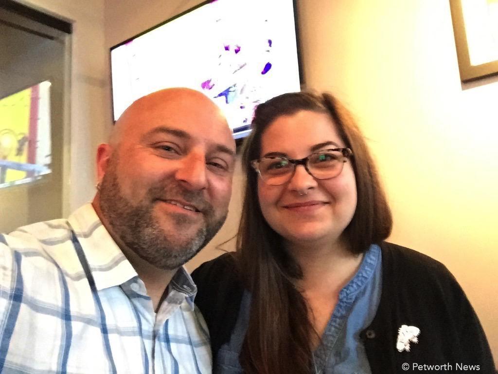  Lori Todd poses for a selfie with Drew. May 7, 2016 