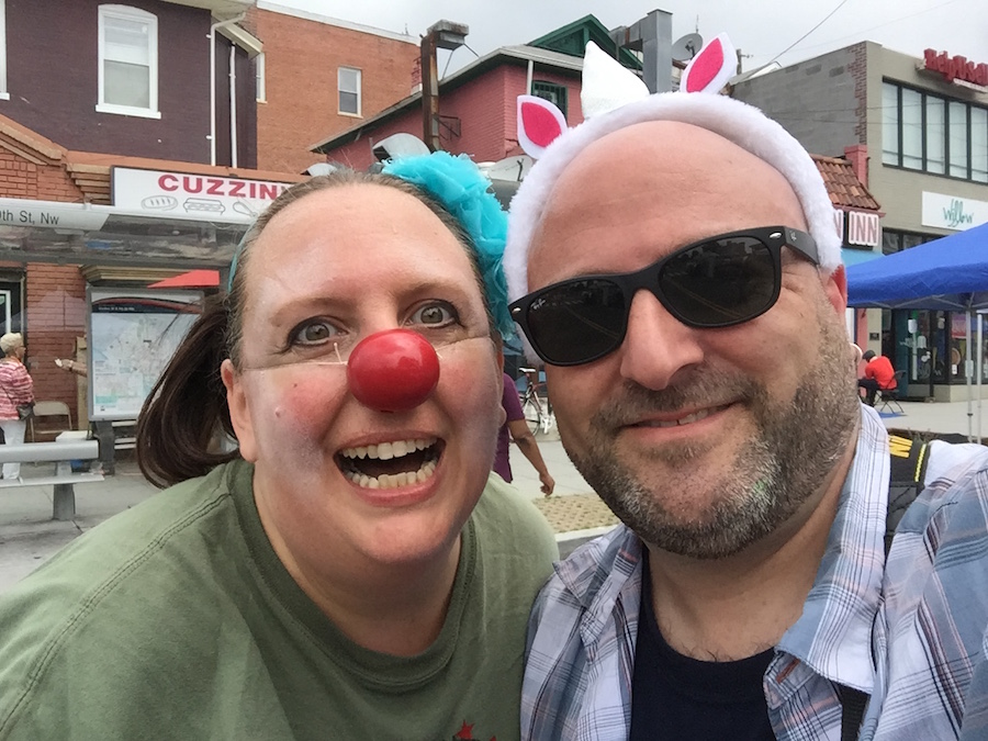  Celebrate Petworth with a dancing clown (I was a bit unnerved, TBH). June 4, 2016 