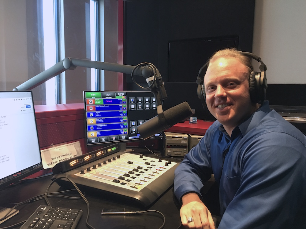 Brian Nelson-Palmer, who runs DC Music Rocks on WERA 96.7 FM (photo: BNP)