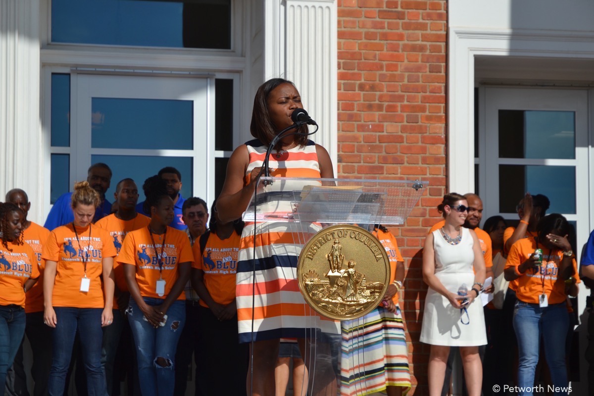Aqueelha James, Roosevelt's new principal