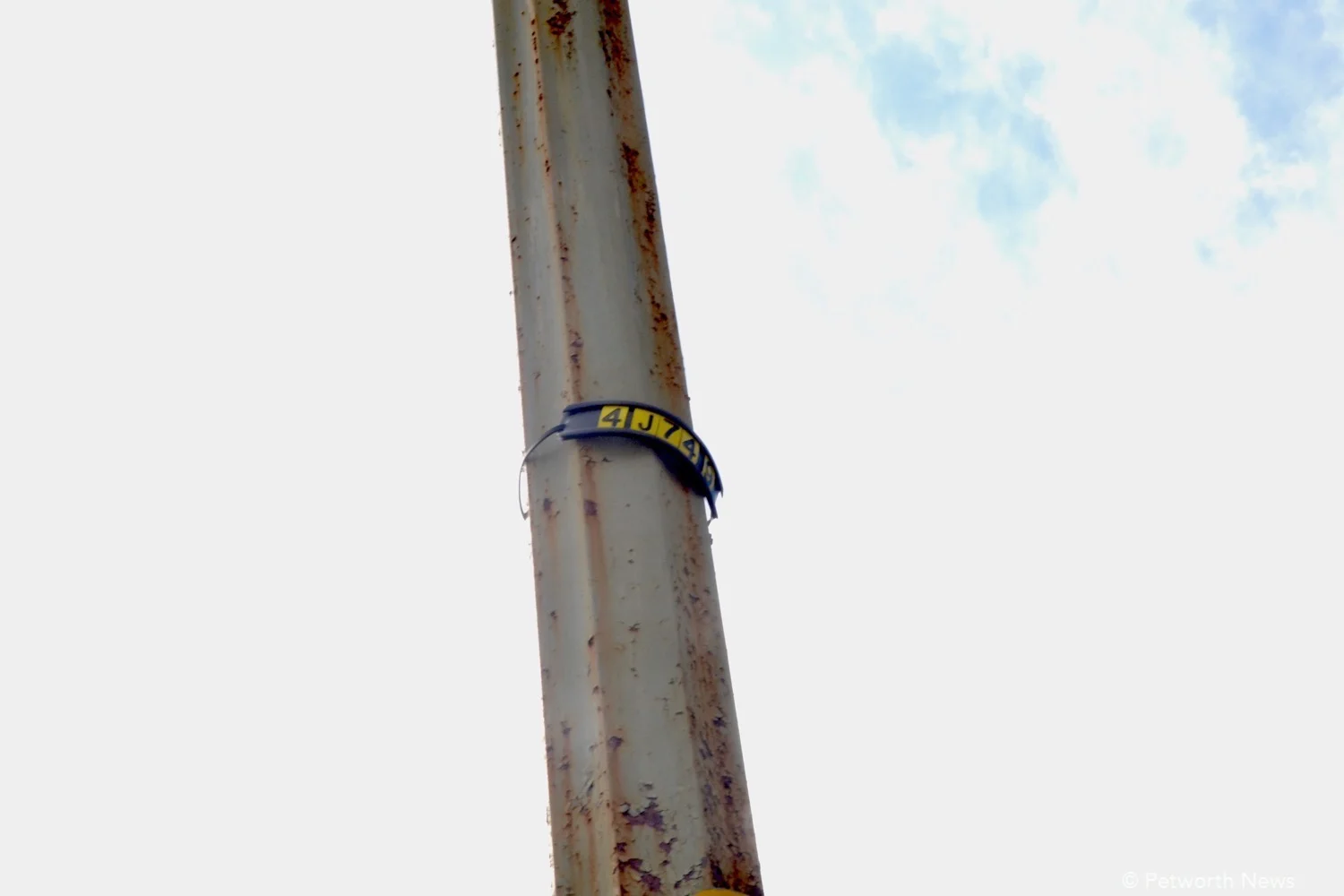If needed, look for the specific number on each pole.