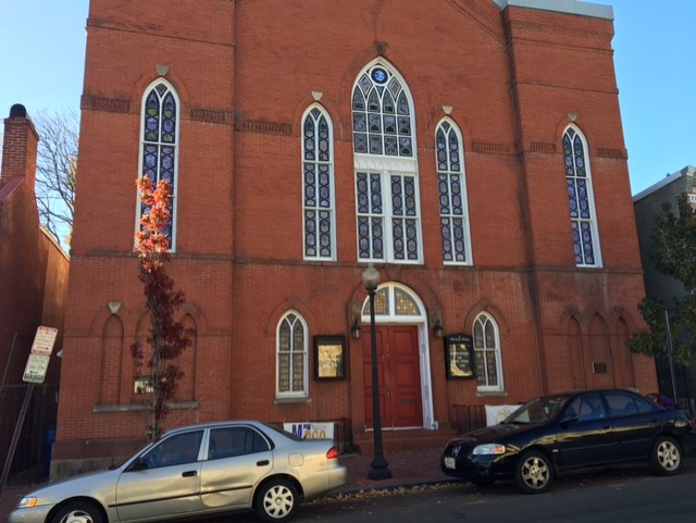 Mt Zion AME, a 200 year old church on 29th Street in Georgetown