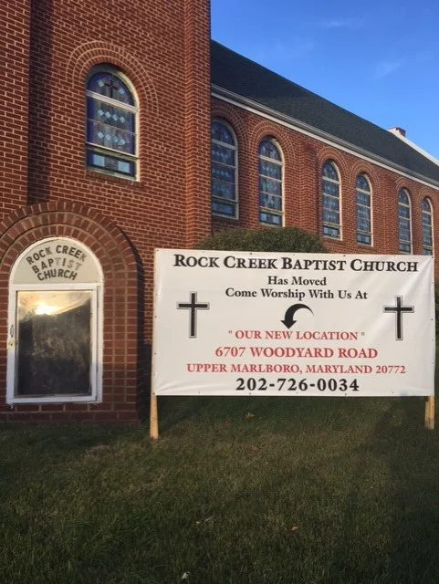 The now sold and soon to be torn down Rock Creek Baptist Church, 8th & Upshur St, Petworth