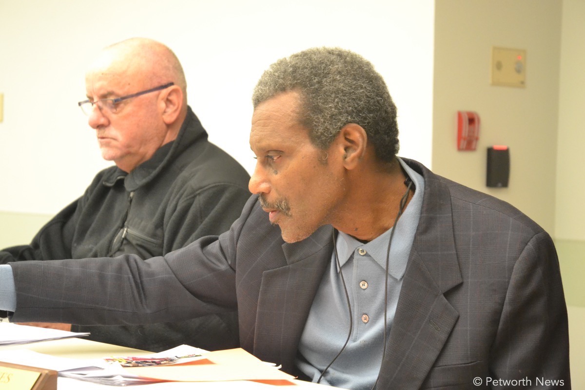 Commissioners Joe Martin and Timothy Jones