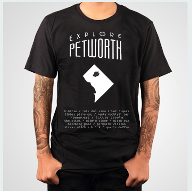 A mock-up of the shirts that staff will wear on Jan 10th