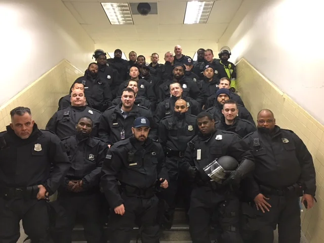 MPD officers of CDU 42 from Petworth. (photo courtesy MPD Lt. Washington)