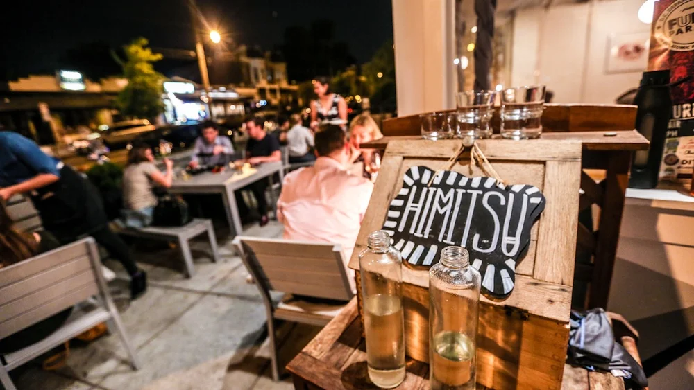 The popular Himitsu restaurant often sees long wait times, something the new patio will help change for the better.