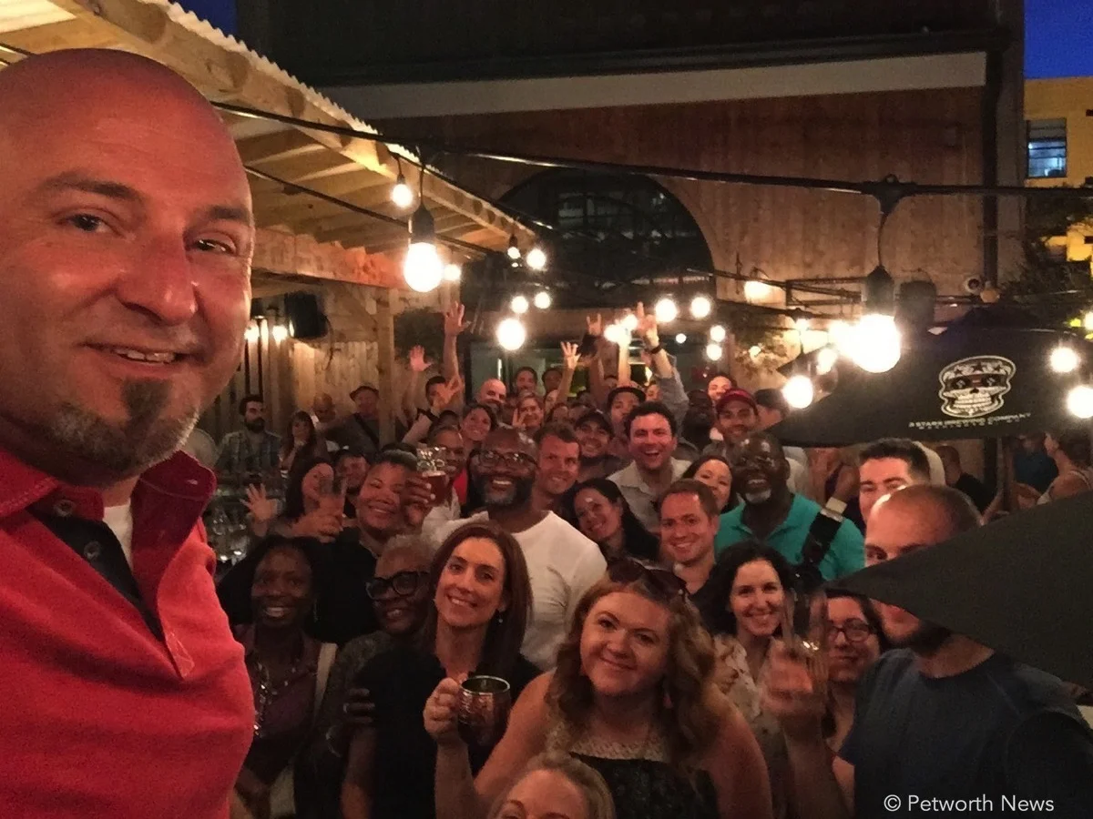 A huge, awesome Selfie-with-Drew!