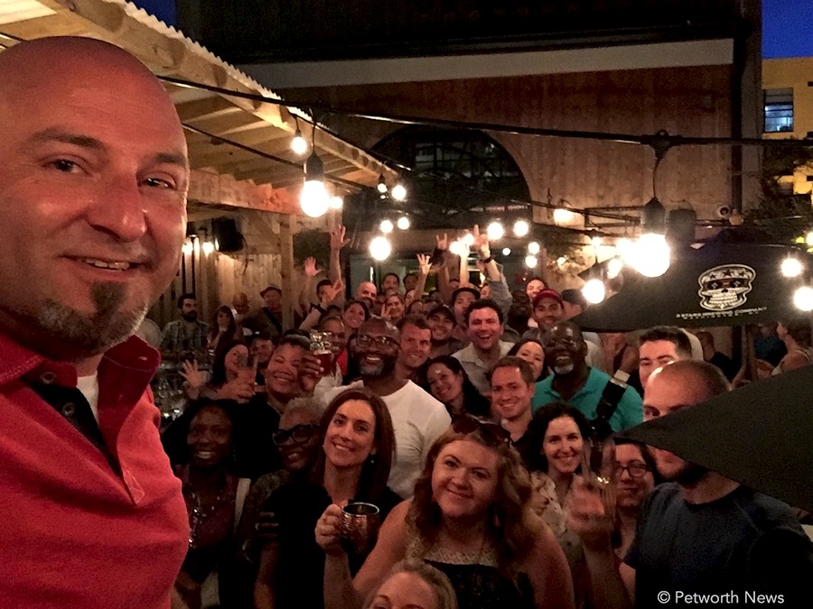   It's a giant #selfiewithDrew from the 3rd Annual Petworth News Shindig (July 15, 2017)  