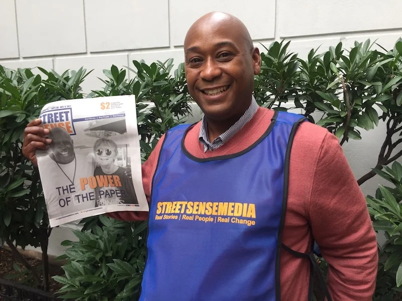 Street Sense gets a new look, and new vests to help you find them