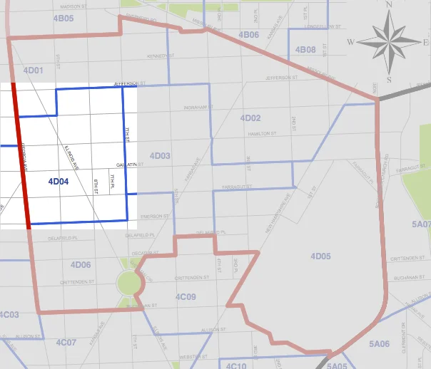 Map of 4D04