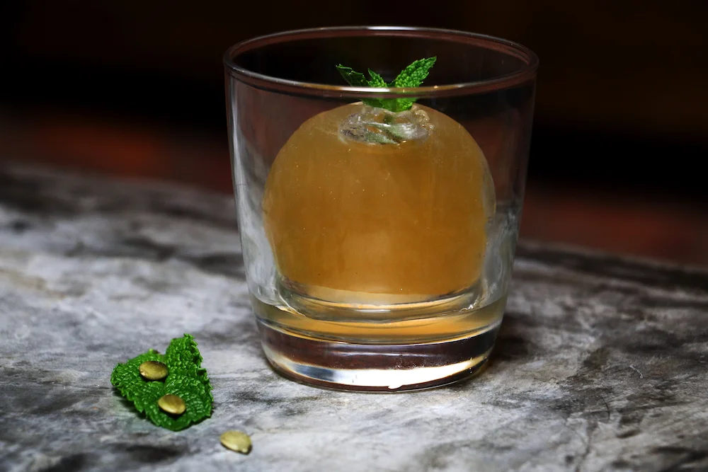 "Smashing Pumpkins" cocktail adds Fall flair to your cocktail experience. (photo: Jai Williams)