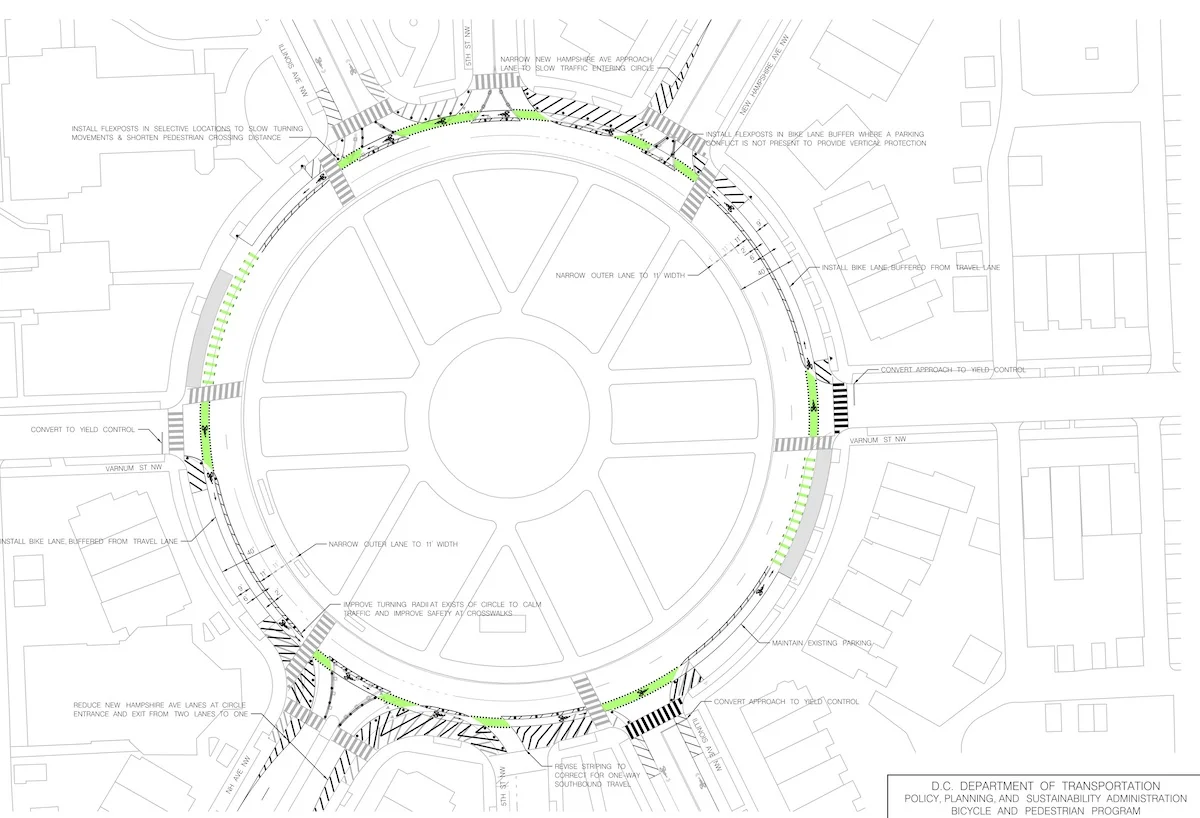 A rendering of the changes coming to Grant Circle.