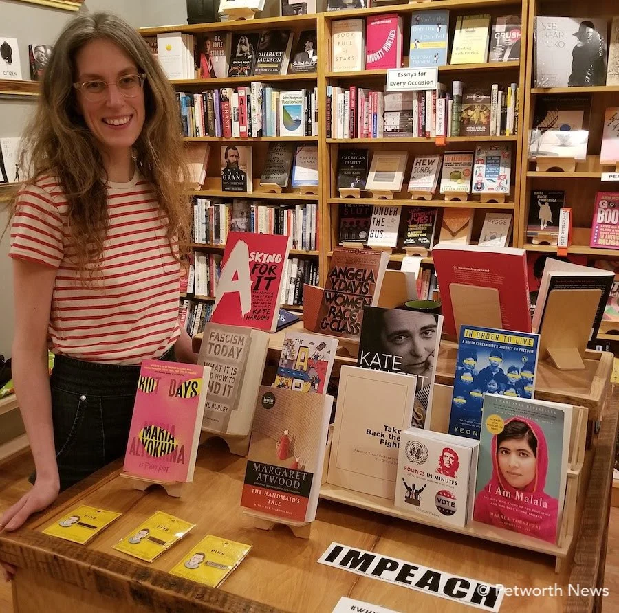 Katie Presley from Upshur Street Books.