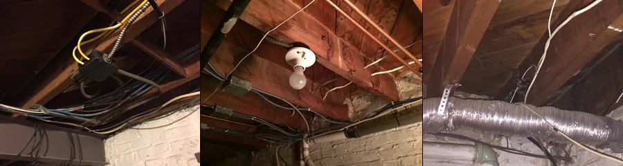 Wires, wires everywhere...
